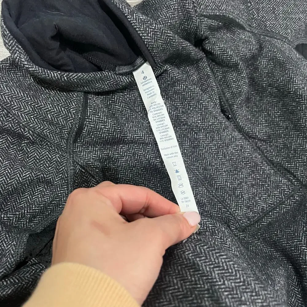 Lululemon Athletica Gray Pullover Size 4 - Picture 5 of 6